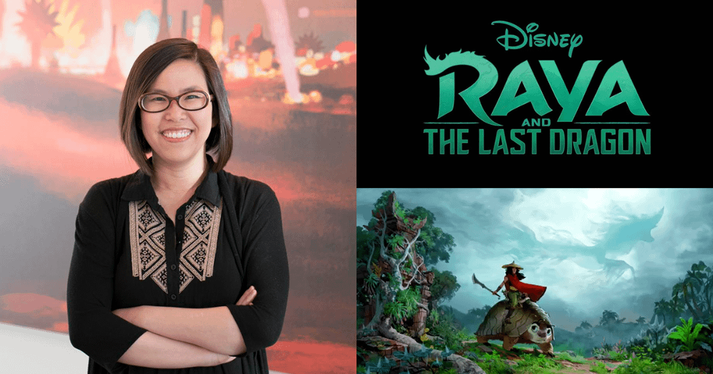 Foto di Fawn Veerasunthorn, Head of the Story per il cartone di Raya and the last dragon
