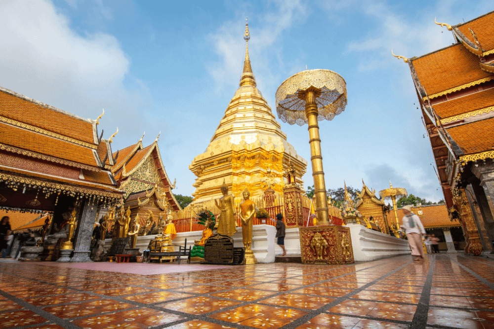 tempio Wat Phrathat Doi Suthep