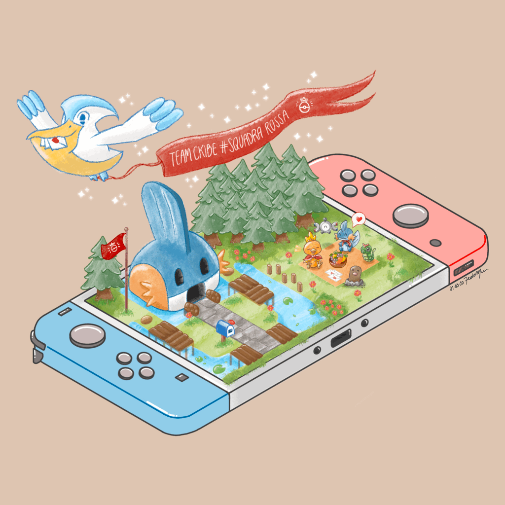 Rilassarsi disegnando Pokémon