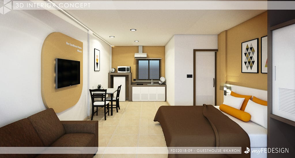 Baan Chaylay – Interior guest house (Kata, Phuket)