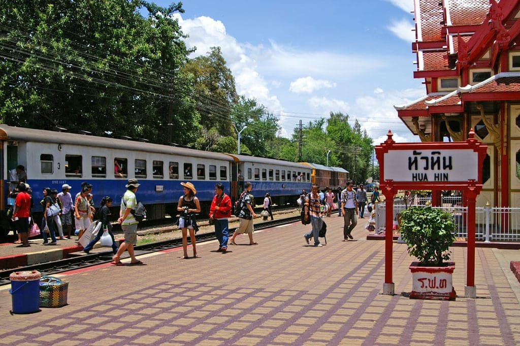 stazione dei treni di hua hin