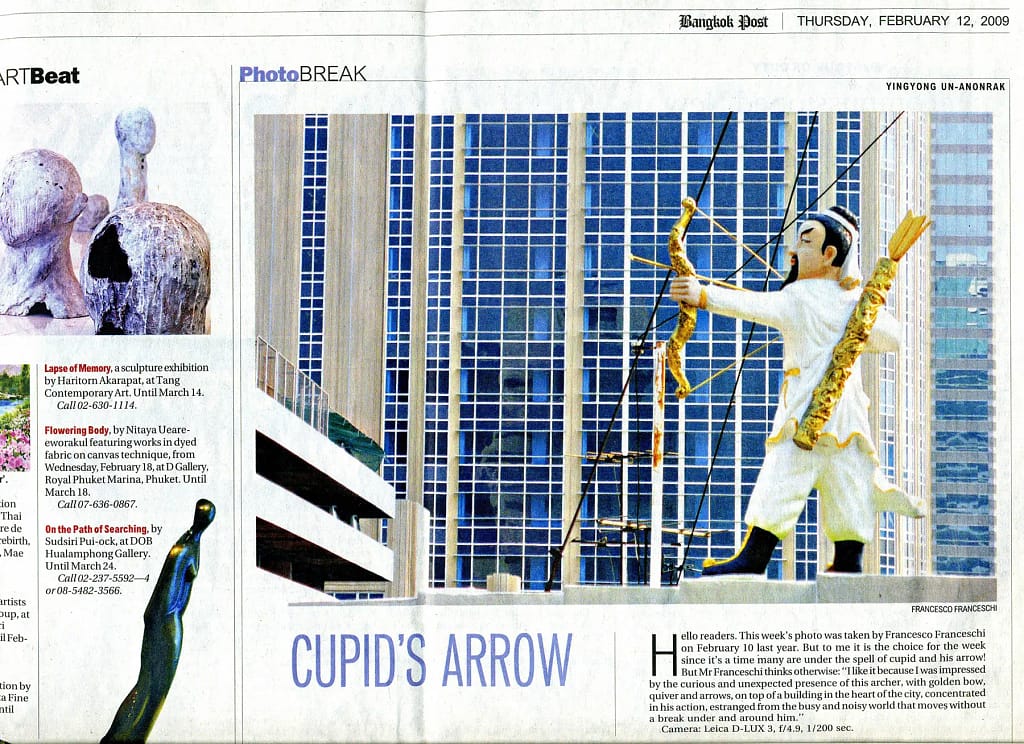 Foto a cura di Francesco Franceschi pubblicata sul Bangkok Post