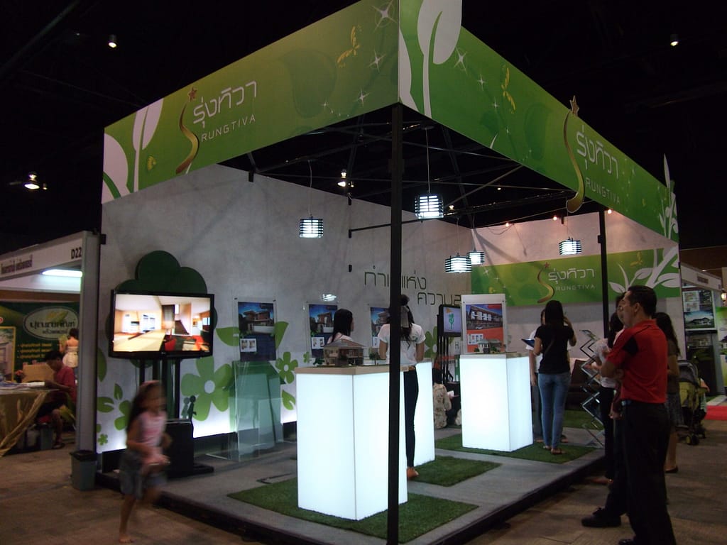 Booth design – Rungtiva