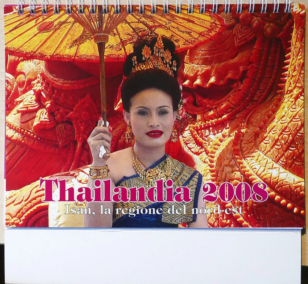 Foto a cura di Francesco Franceschi per la copertina di un calendario thailandese dell'Isan