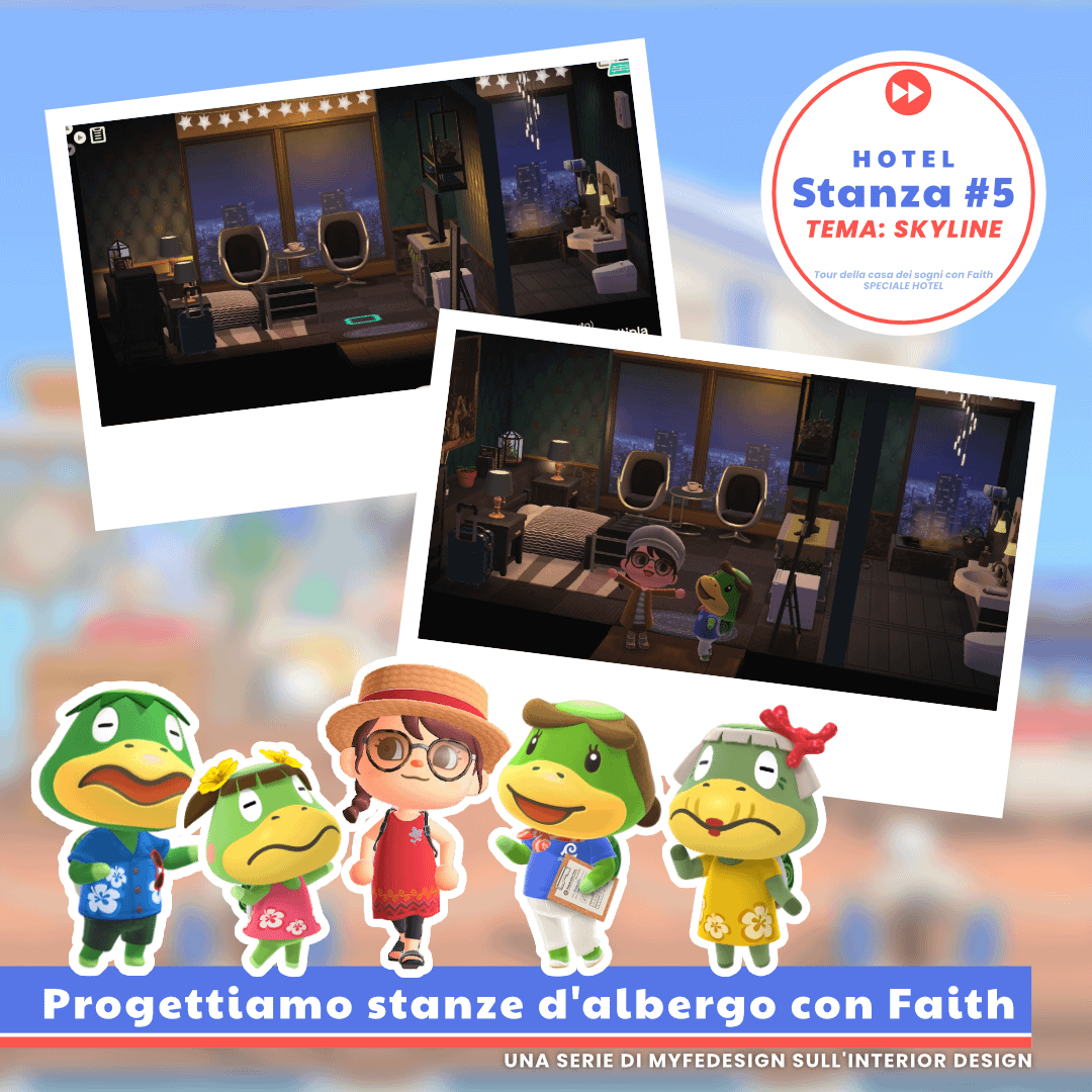 Occupiamoci della lussuosa  quinta stanza dell’hotel