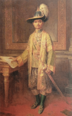 ritratto di re Rama VII