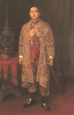 ritratto di re Rama VI