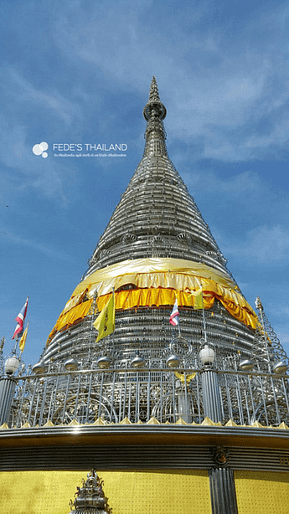 Phra Maha Chedi Tripob Trimongkol - Stainless Steel Temple @Hatyai