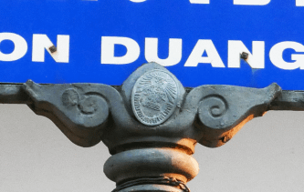 Cartello di una via della città di Hatyai