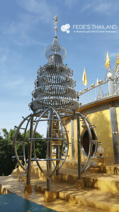 Phra Maha Chedi Tripob Trimongkol - Stainless Steel Temple @Hatyai