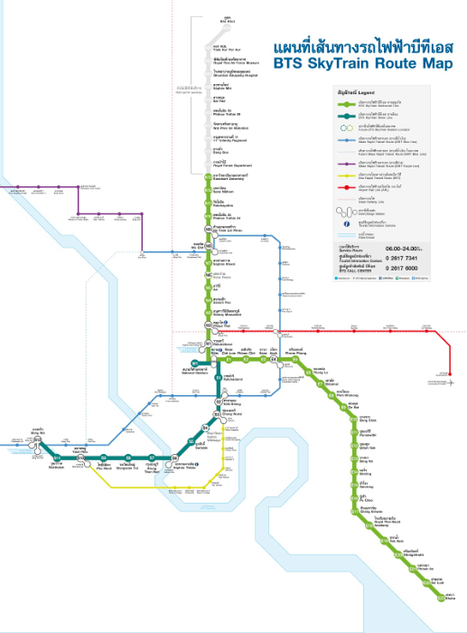 Visitare Bangkok con la BTS SkyTrain