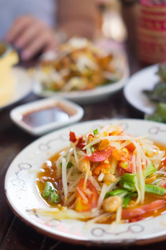 Som Tam, Papaya Salad o Papaya Pok Pok