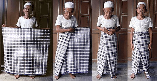 Il Sarong thailandese, o Patung