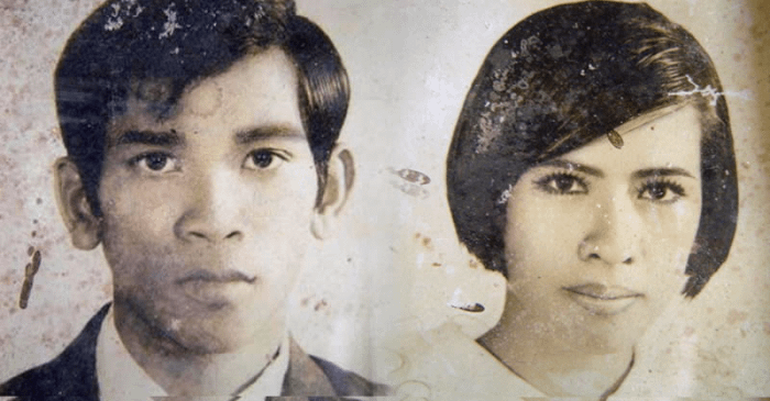 Le foto dei due innamorati: Kodam sulla sinistra, e Gew sulla destra