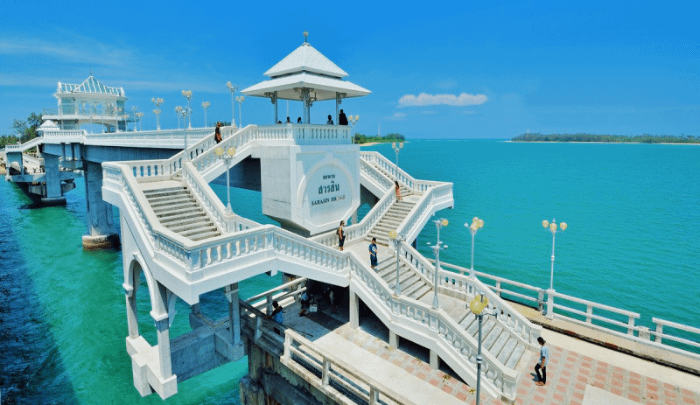 L’attuale punto panoramico sul ponte Sarasin