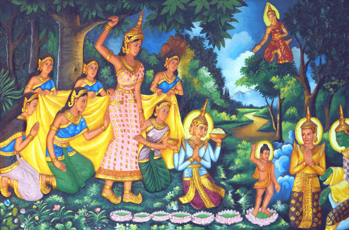 La festa buddista del Visakha Bucha