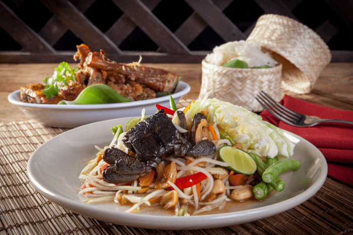 Piatto thailandese di Som Tam