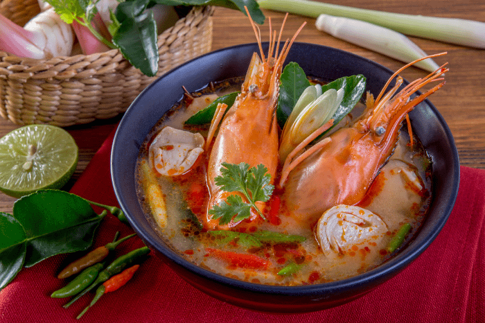 Zuppa di Tom Yam Kung
