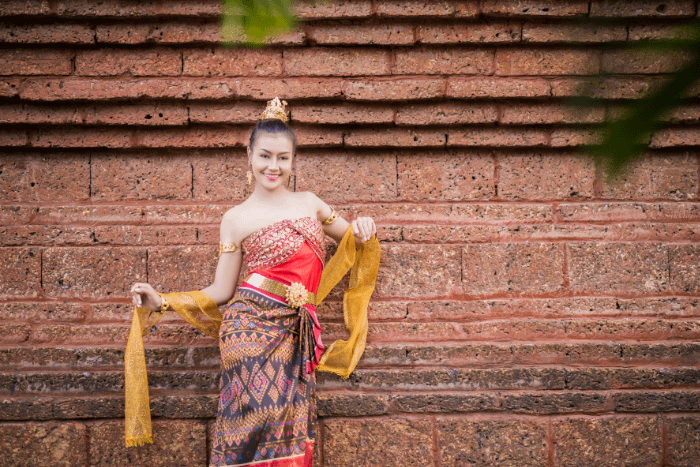 Il Sarong thailandese, o Patung