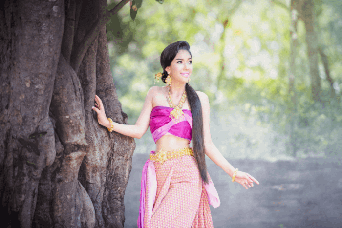 Il Sarong thailandese, o Patung
