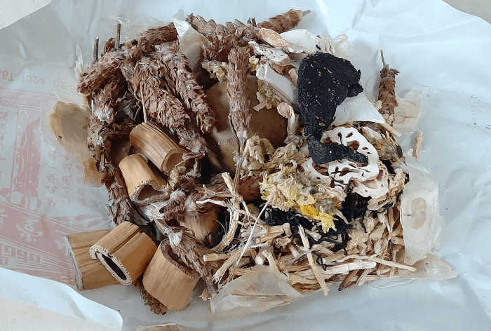 ingredienti per preparare la bevanda jab liang