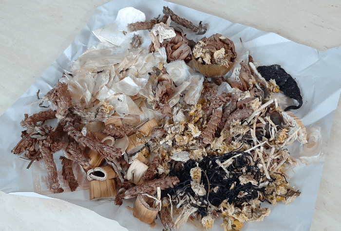 ingredienti per preparare la bevanda jab liang