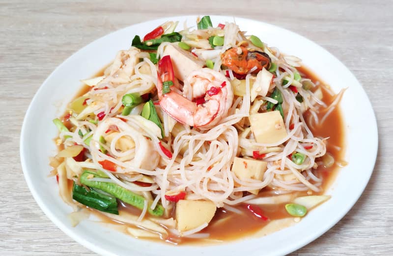 Som Tam, Papaya Salad o Papaya Pok Pok