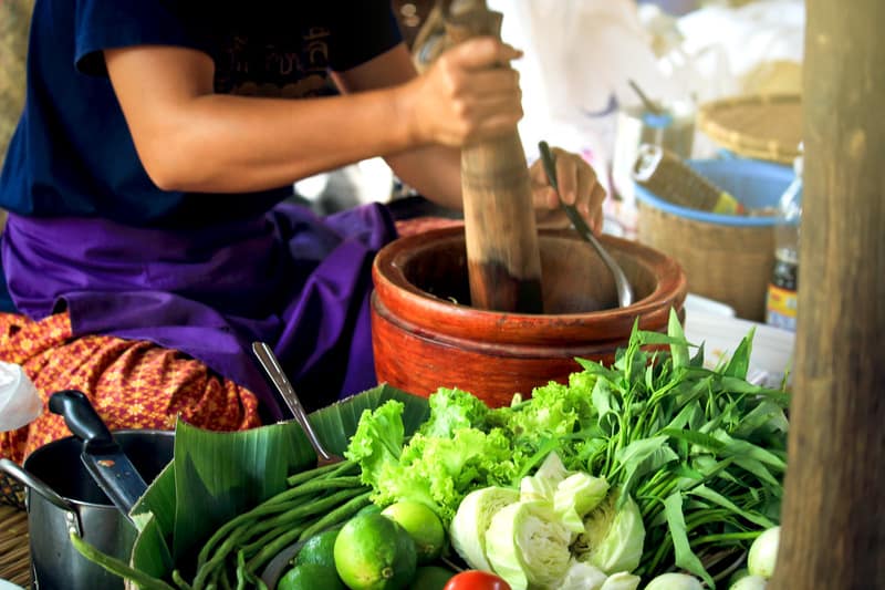 Som Tam, Papaya Salad o Papaya Pok Pok